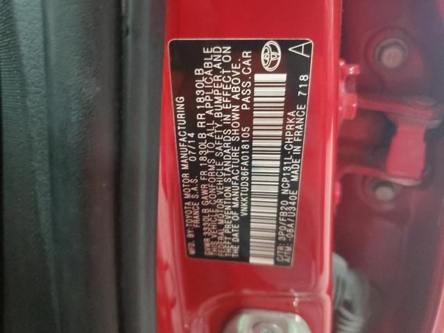 Photo 11 VIN: VNKKTUD36FA018105 - TOYOTA YARIS 