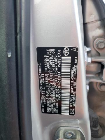 Photo 12 VIN: VNKKTUD36FA022624 - TOYOTA YARIS 