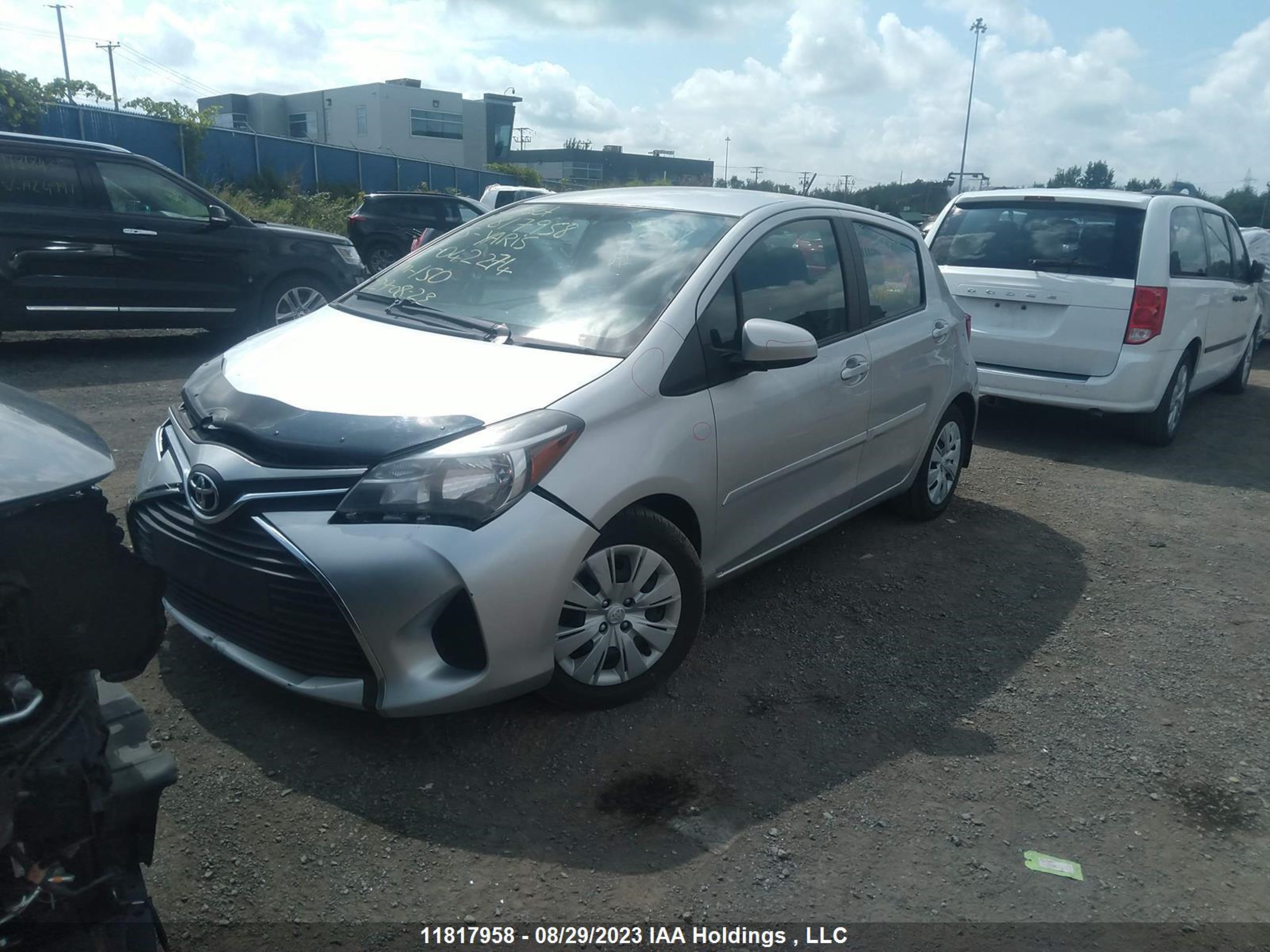 Photo 1 VIN: VNKKTUD36FA042274 - TOYOTA YARIS 