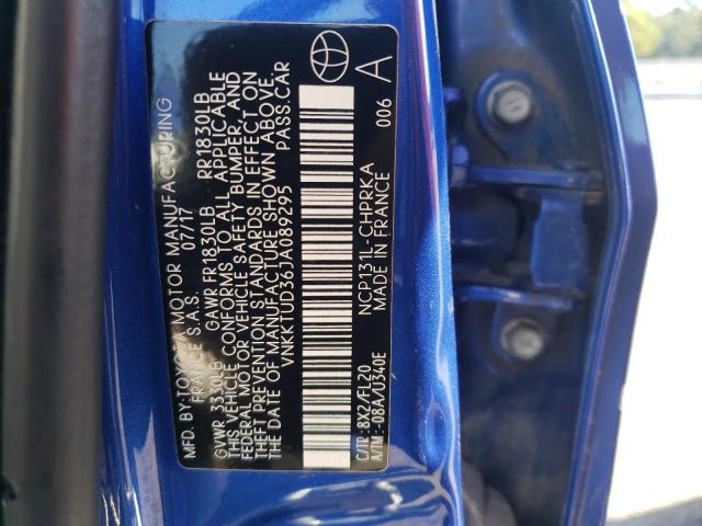 Photo 9 VIN: VNKKTUD36JA089295 - TOYOTA YARIS L 