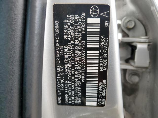 Photo 11 VIN: VNKKTUD36JA097753 - TOYOTA YARIS 