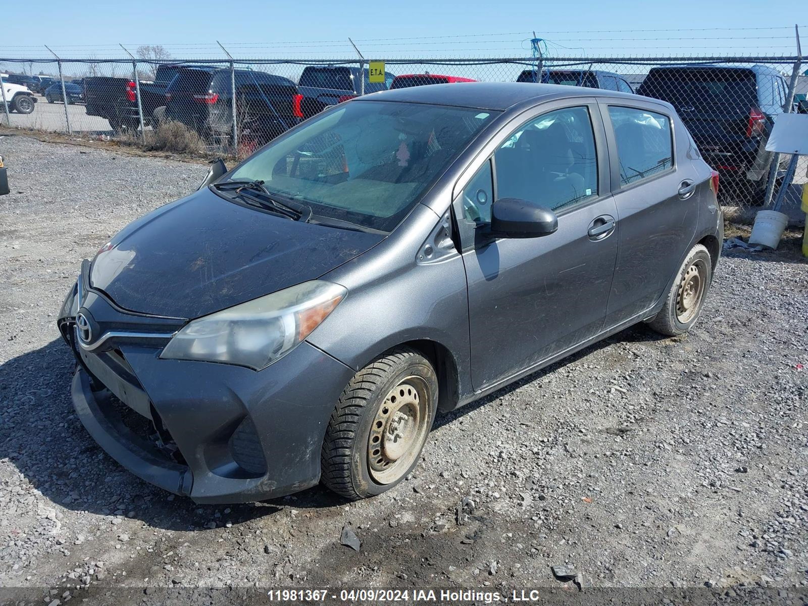 Photo 1 VIN: VNKKTUD37GA065757 - TOYOTA YARIS 