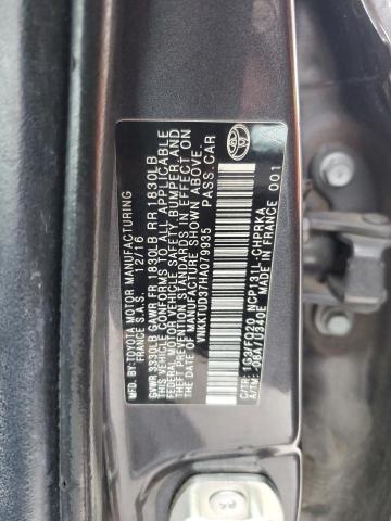 Photo 11 VIN: VNKKTUD37HA079935 - TOYOTA YARIS L 