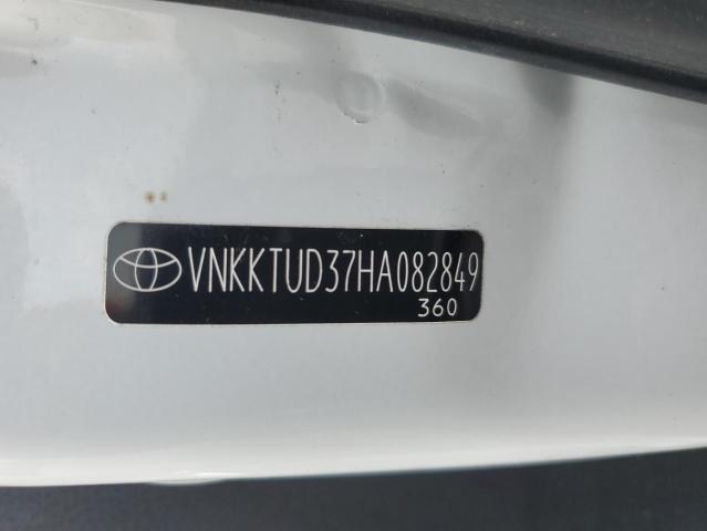 Photo 11 VIN: VNKKTUD37HA082849 - TOYOTA YARIS 