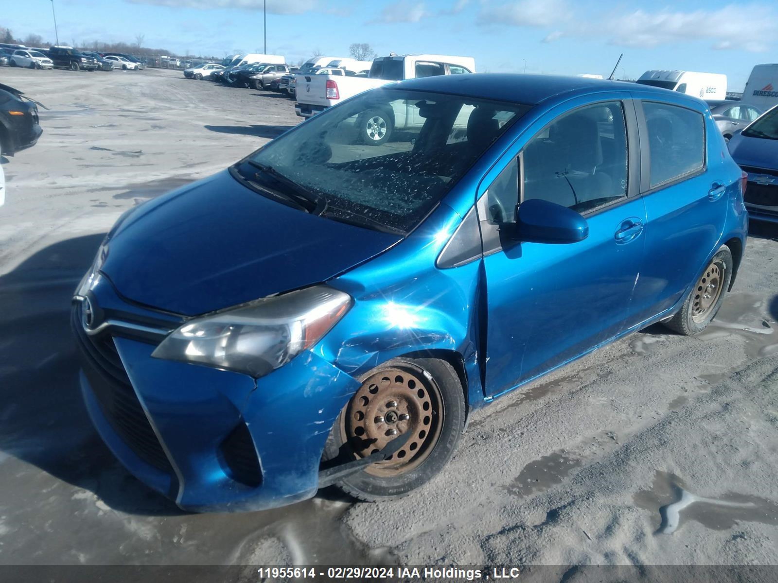 Photo 1 VIN: VNKKTUD38FA031759 - TOYOTA YARIS 