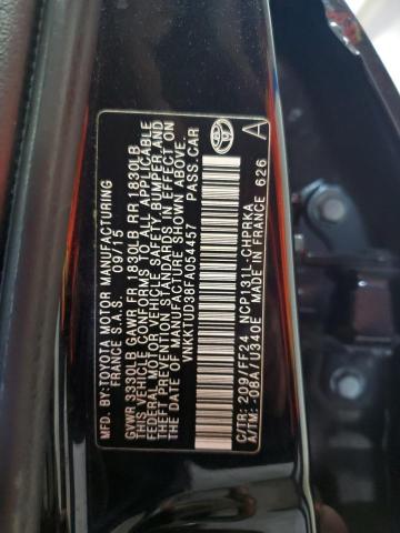 Photo 11 VIN: VNKKTUD38FA054457 - TOYOTA YARIS 