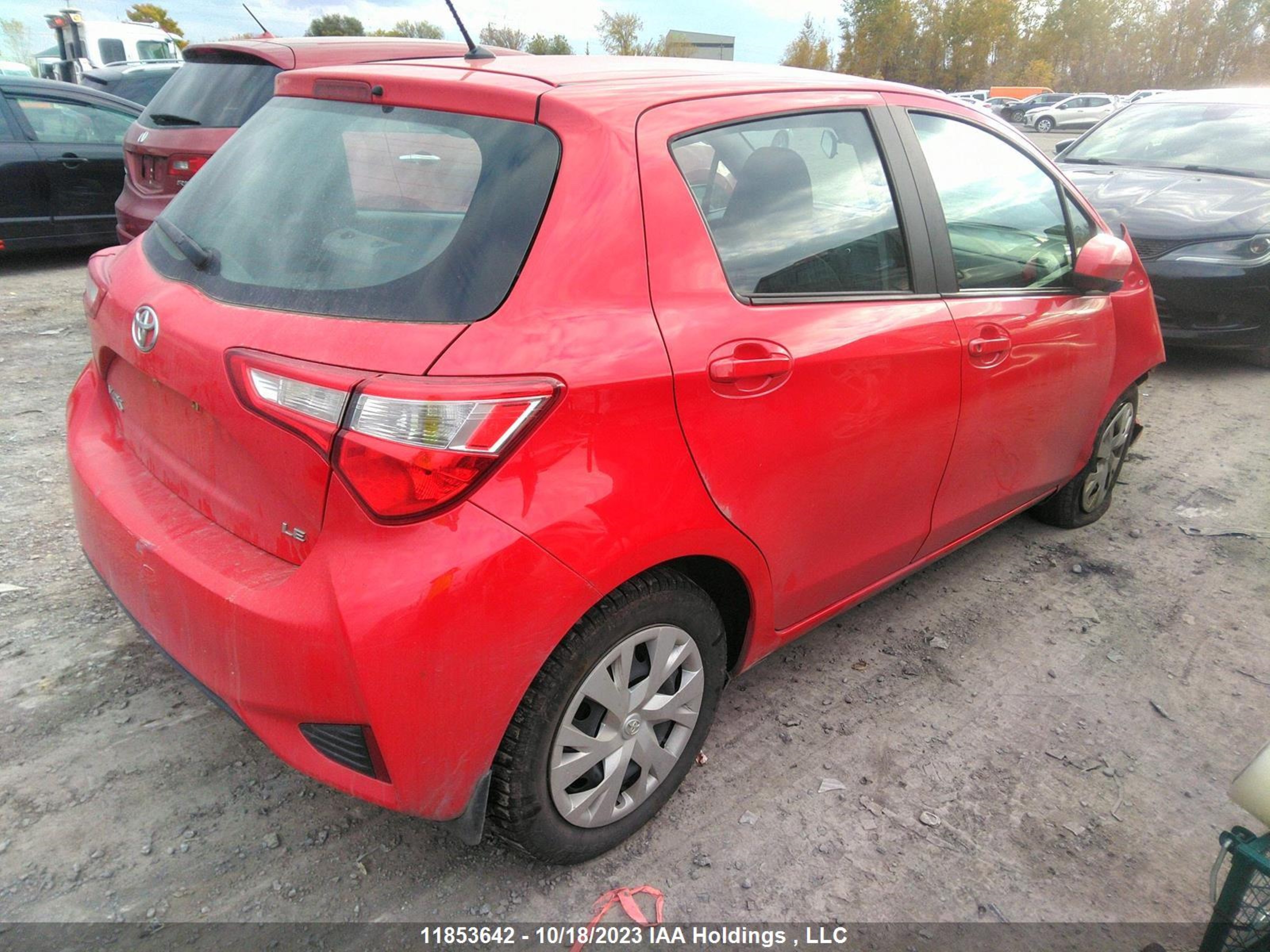 Photo 3 VIN: VNKKTUD38JA092604 - TOYOTA YARIS 