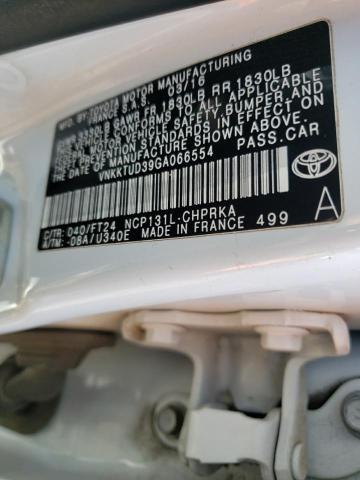 Photo 11 VIN: VNKKTUD39GA066554 - TOYOTA YARIS 