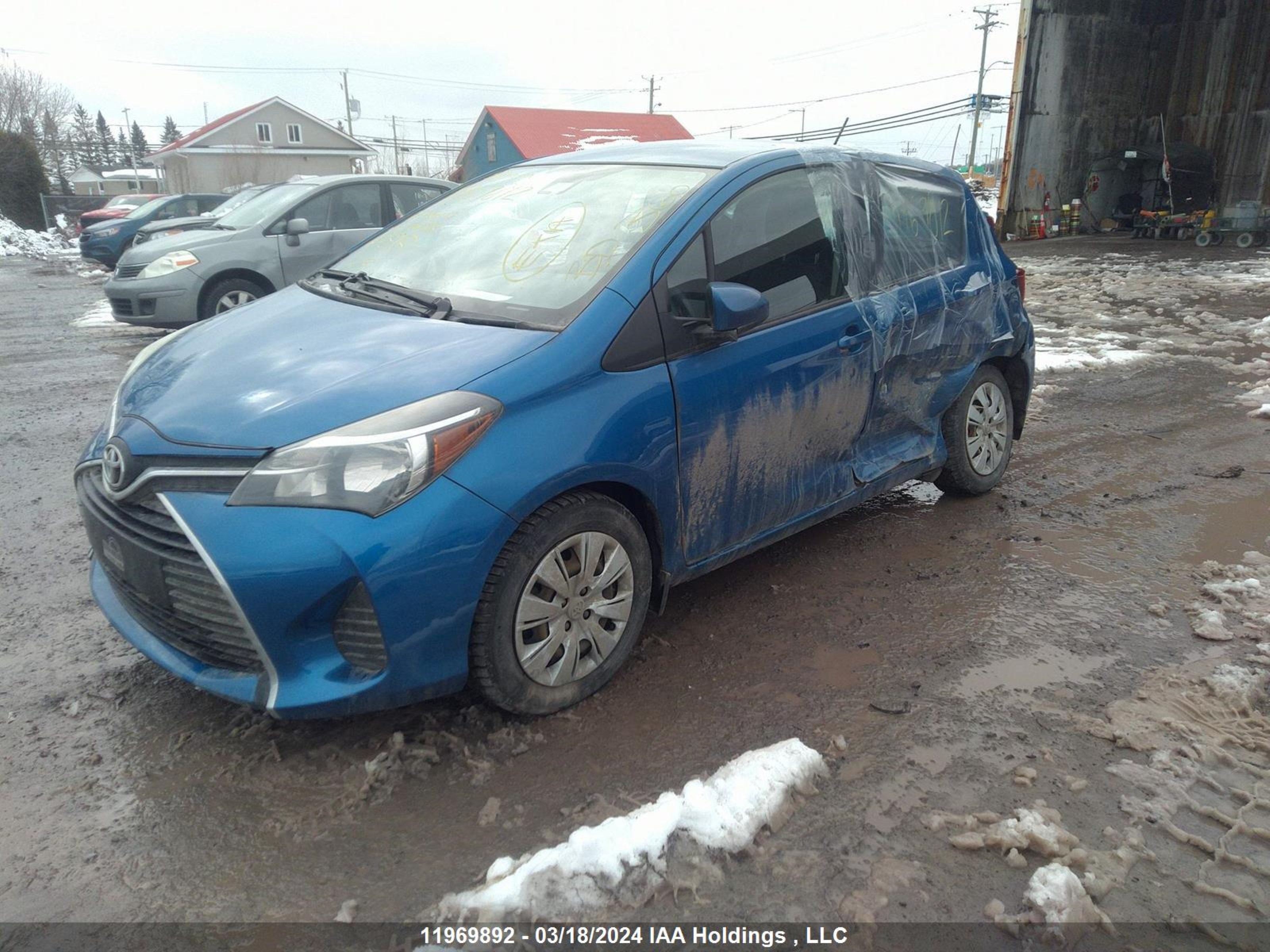 Photo 1 VIN: VNKKTUD39HA076695 - TOYOTA YARIS 