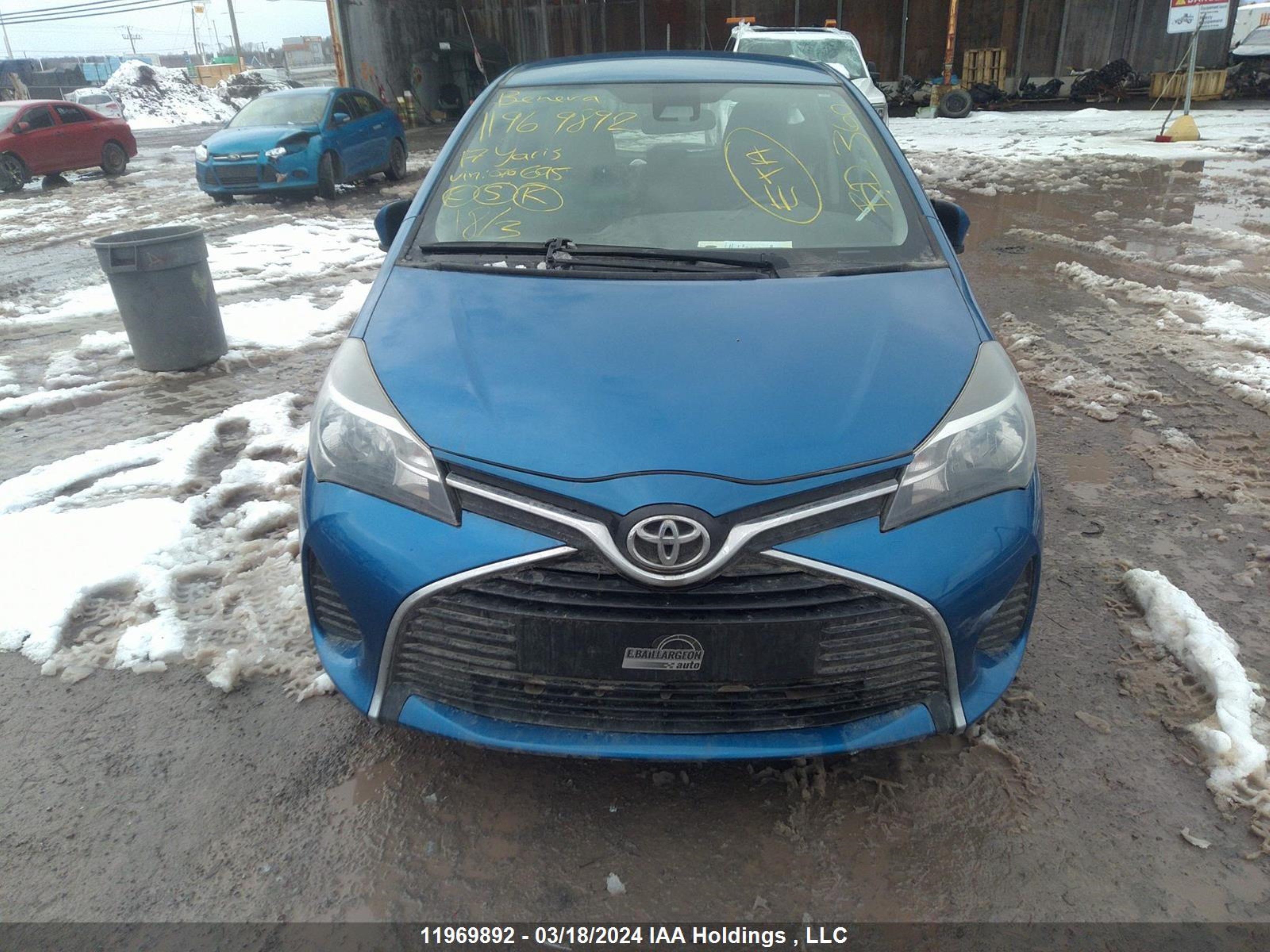 Photo 12 VIN: VNKKTUD39HA076695 - TOYOTA YARIS 