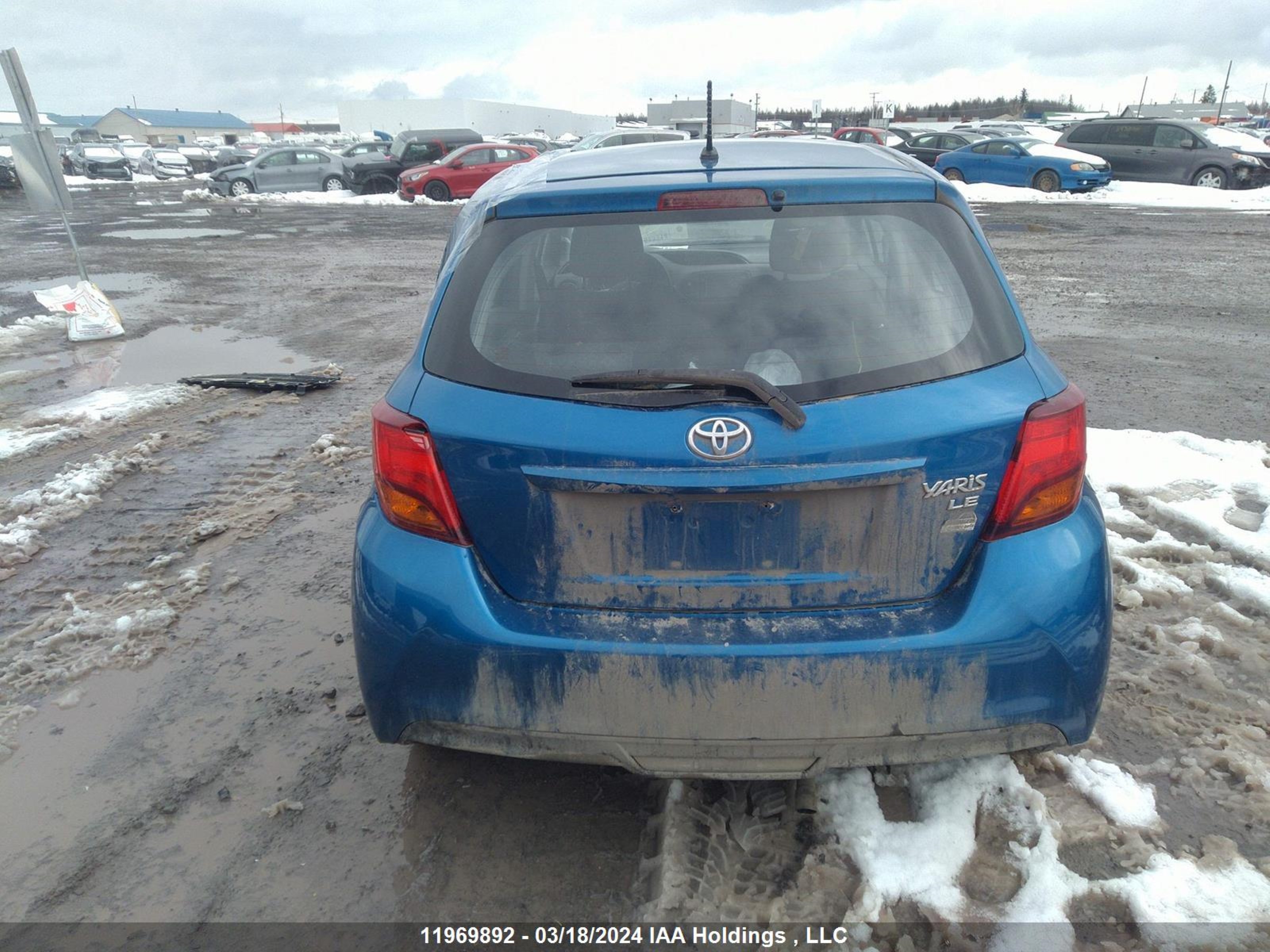 Photo 16 VIN: VNKKTUD39HA076695 - TOYOTA YARIS 