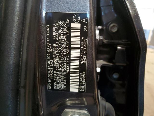 Photo 11 VIN: VNKKTUD39HA083615 - TOYOTA YARIS L 