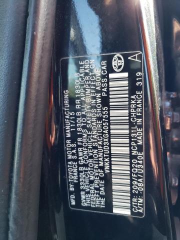 Photo 12 VIN: VNKKTUD3XGA057555 - TOYOTA YARIS 