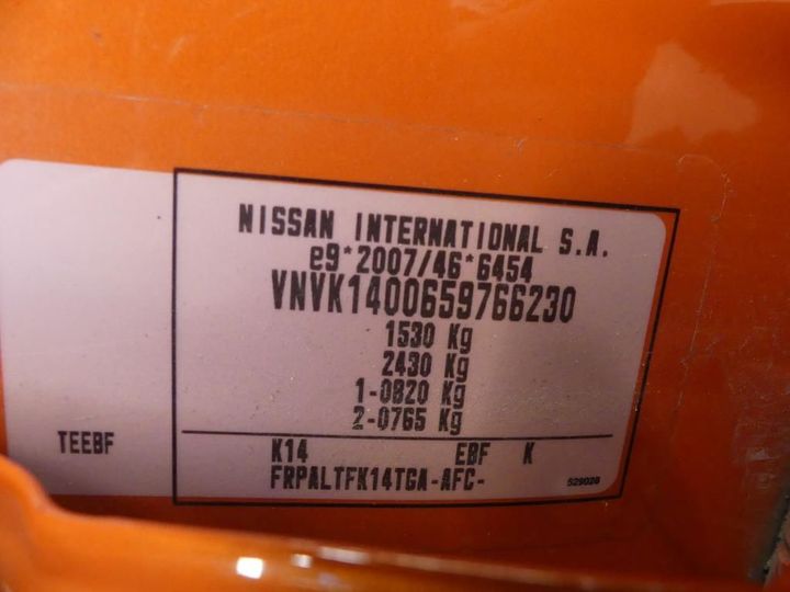 Photo 17 VIN: VNVK1400659766230 - NISSAN MICRA 