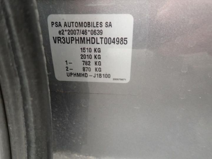 Photo 12 VIN: VR3UPHMHDLT004985 - PEUGEOT 208 