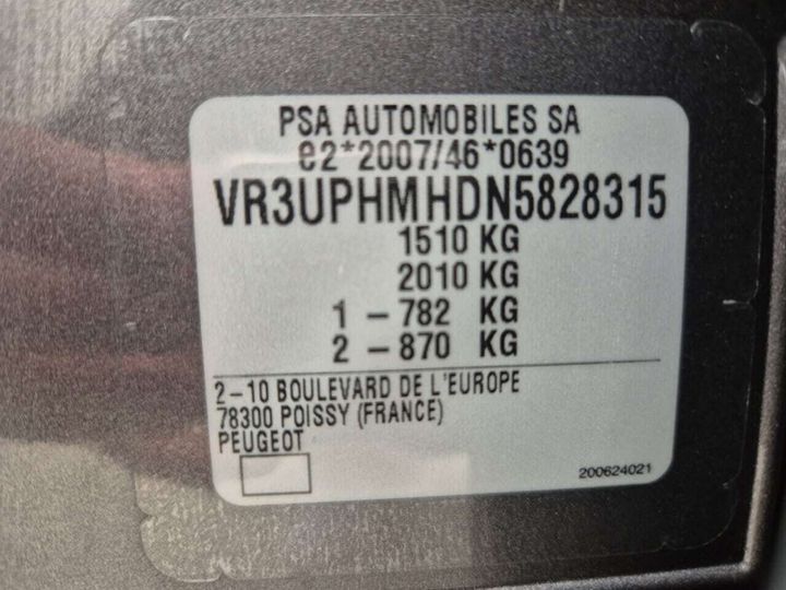 Photo 29 VIN: VR3UPHMHDN5828315 - PEUGEOT 208 