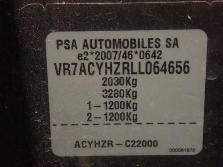 Photo 13 VIN: VR7ACYHZRLL064656 - CITROEN C5 AIRCROSS 