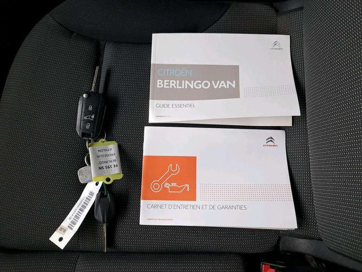 Photo 5 VIN: VR7EFBHWBKJ582031 - CITRON BERLINGO 