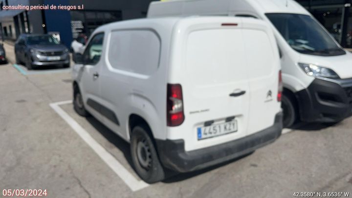 Photo 1 VIN: VR7EFBHYBJN561931 - CITRON NUEVO BERLINGO VAN 