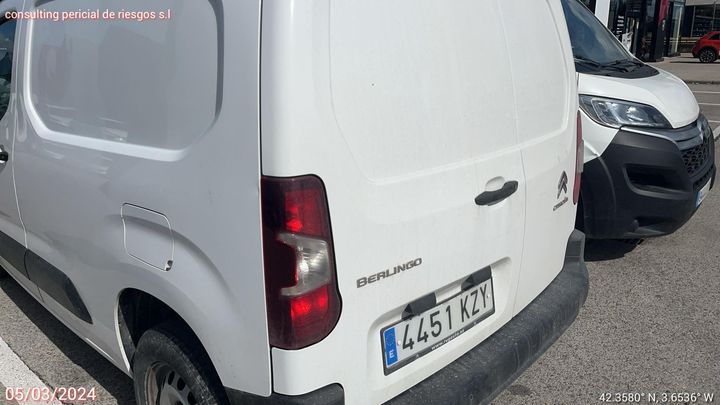 Photo 20 VIN: VR7EFBHYBJN561931 - CITRON NUEVO BERLINGO VAN 