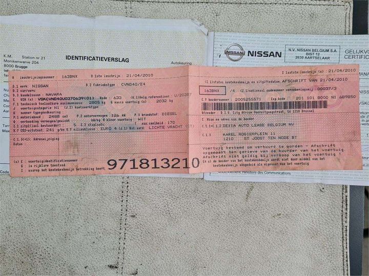 Photo 7 VIN: VSKCVND40U0370639 - NISSAN NP300 NAVARA 