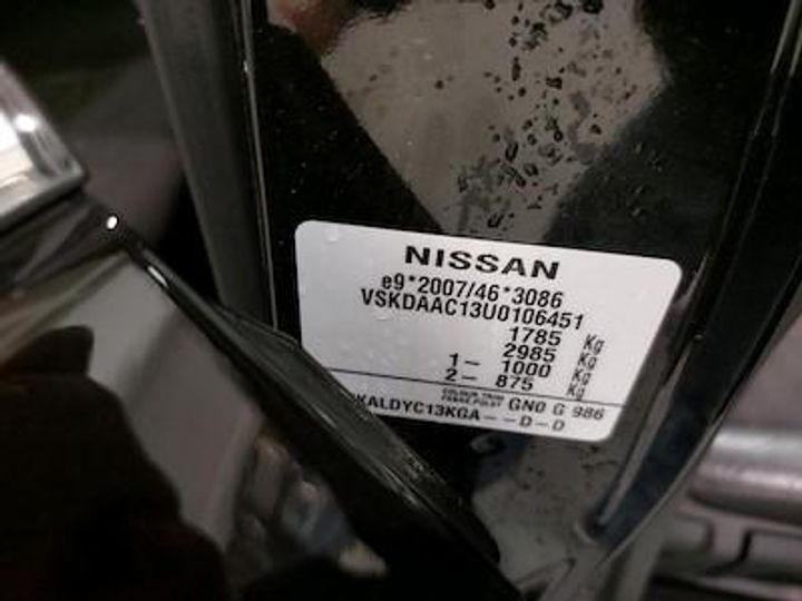 Photo 12 VIN: VSKDAAC13U0106451 - NISSAN PULSAR DIESEL 