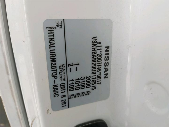 Photo 8 VIN: VSKHBAM20U0176515 - NISSAN NV200 