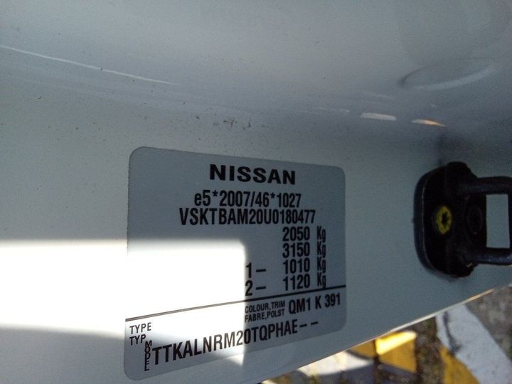 Photo 31 VIN: VSKTBAM20U0180477 - NISSAN NV200 