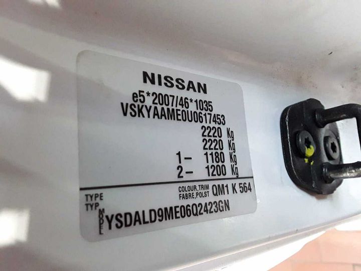 Photo 12 VIN: VSKYAAME0U0617453 - NISSAN E-NV200 