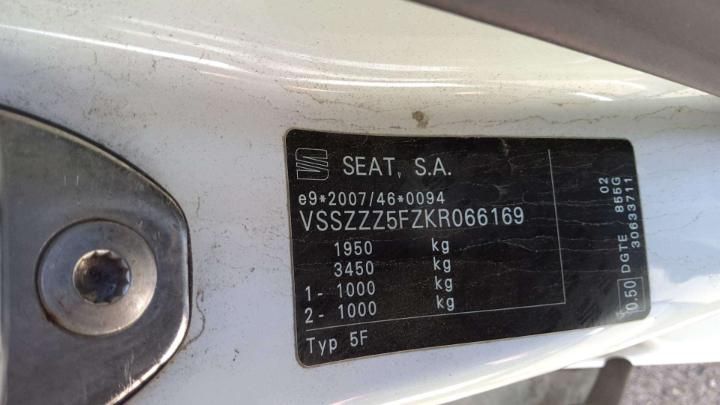 Photo 8 VIN: VSSZZZ5FZKR066169 - SEAT LEN 