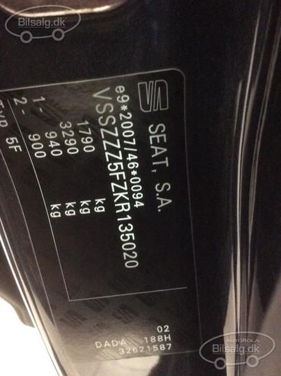 Photo 5 VIN: VSSZZZ5FZKR135020 - SEAT LEN HATCHBACK 