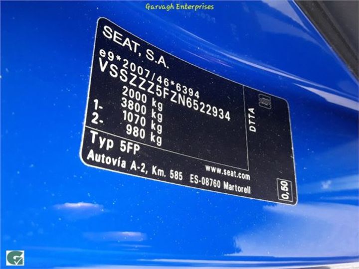 Photo 27 VIN: VSSZZZ5FZN6522934 - SEAT ATECA 