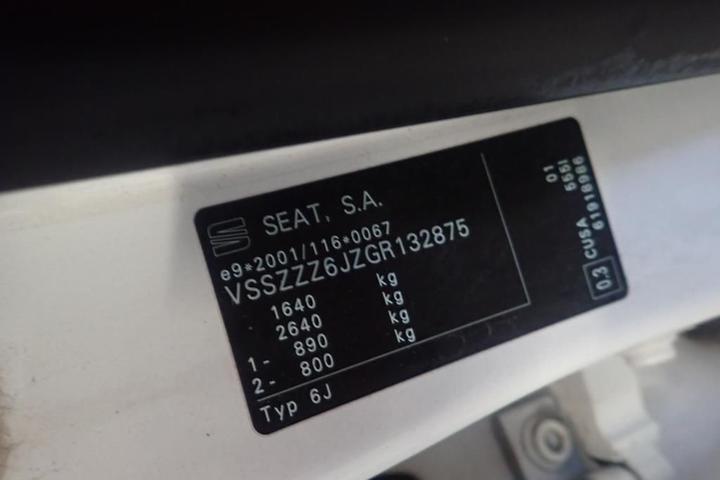 Photo 12 VIN: VSSZZZ6JZGR132875 - SEAT IBIZA 5P 