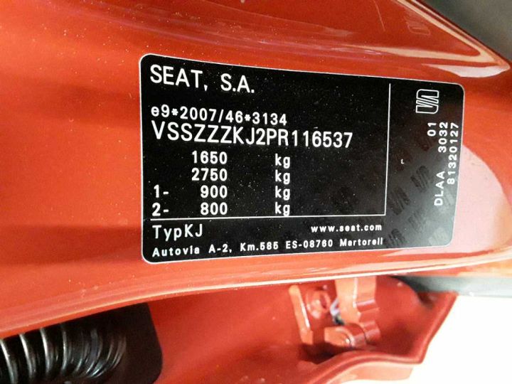 Photo 13 VIN: VSSZZZKJ2PR116537 - SEAT ARONA 