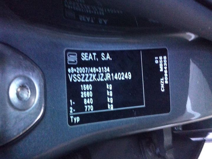 Photo 6 VIN: VSSZZZKJZJR140249 - SEAT IBIZA 