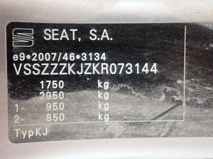 Photo 11 VIN: VSSZZZKJZKR073144 - SEAT ARONA 