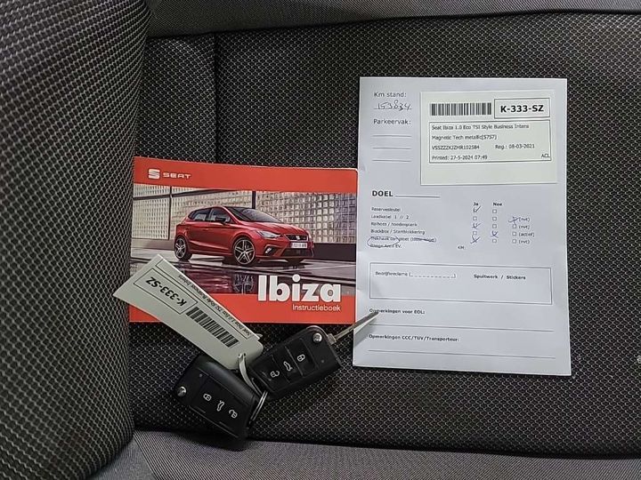 Photo 12 VIN: VSSZZZKJZMR102584 - SEAT IBIZA 