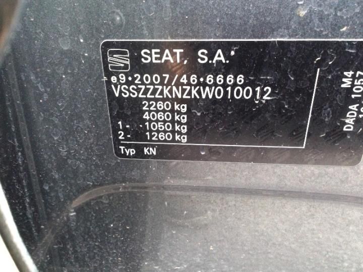 Photo 10 VIN: VSSZZZKNZKW010012 - SEAT TARRACO 