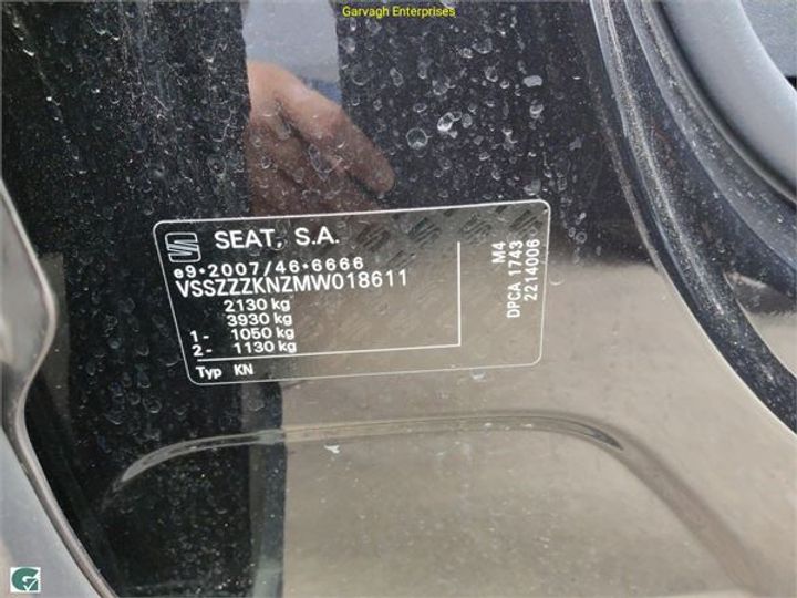 Photo 13 VIN: VSSZZZKNZMW018611 - SEAT TARRACO 