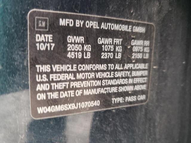 Photo 11 VIN: W04GM6SX9J1070540 - BUICK REGAL 