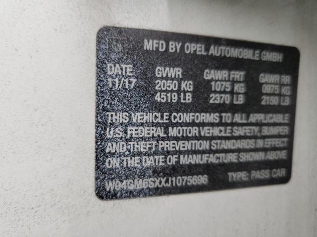 Photo 12 VIN: W04GM6SXXJ1075696 - BUICK REGAL PREF 