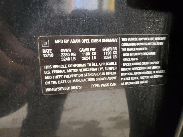 Photo 11 VIN: W04GY5GV5B1084751 - BUICK REGAL CXL 