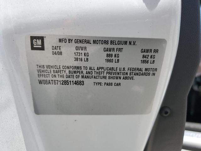 Photo 12 VIN: W08AT671285114683 - SATURN ASTRA XR 