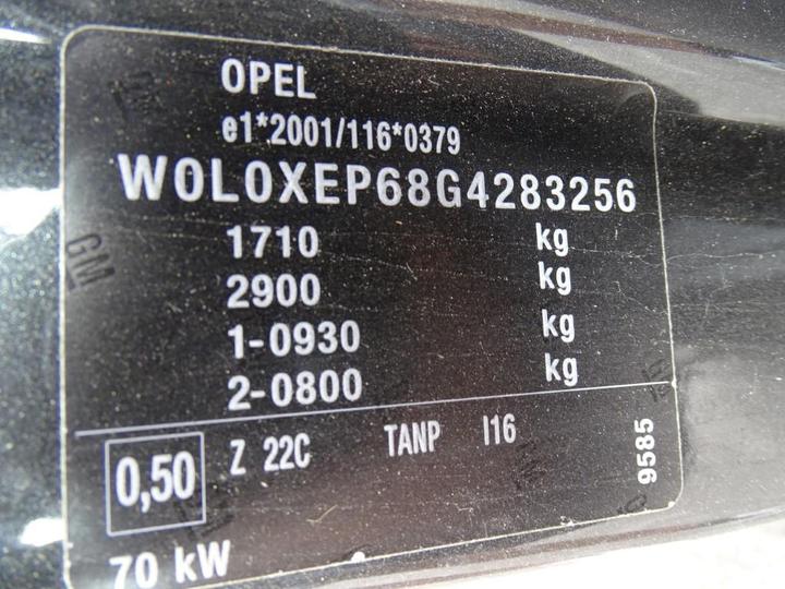 Photo 5 VIN: W0L0XEP68G4283256 - OPEL CORSA 