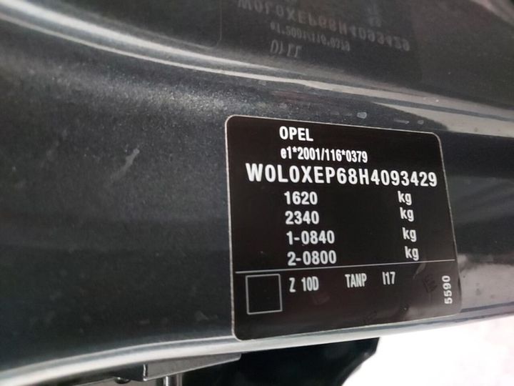 Photo 26 VIN: W0L0XEP68H4093429 - OPEL CORSA-E 