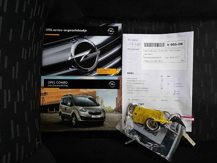 Photo 15 VIN: W0L6WZR1BH9609328 - OPEL COMBO 