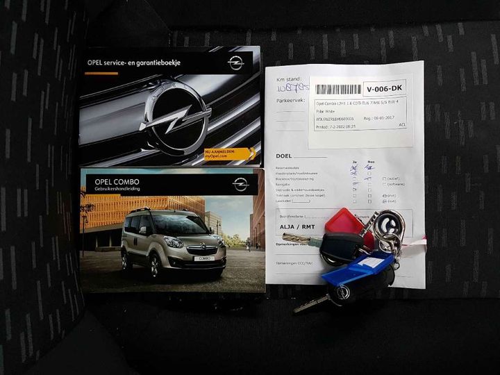 Photo 15 VIN: W0L6WZR1BH9609335 - OPEL COMBO 