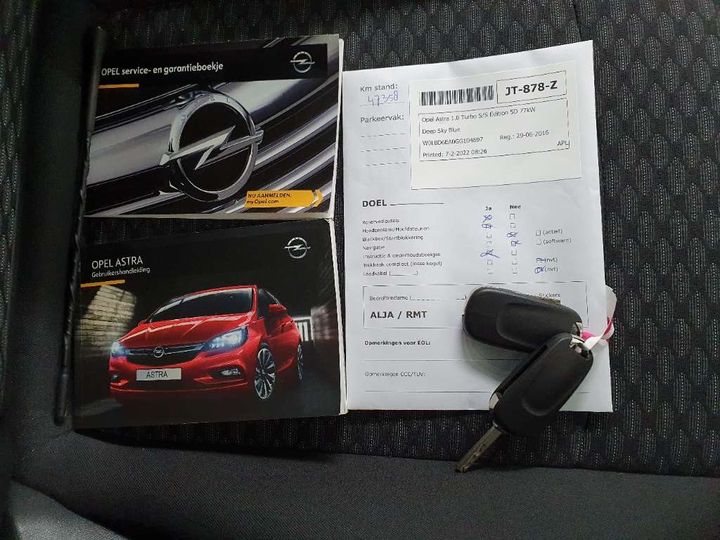 Photo 14 VIN: W0LBD6EA0GG104697 - OPEL ASTRA 