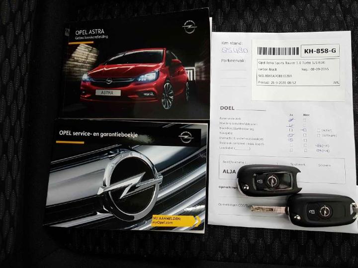 Photo 33 VIN: W0LBD8EA7G8110289 - OPEL ASTRA SPORTS TO 