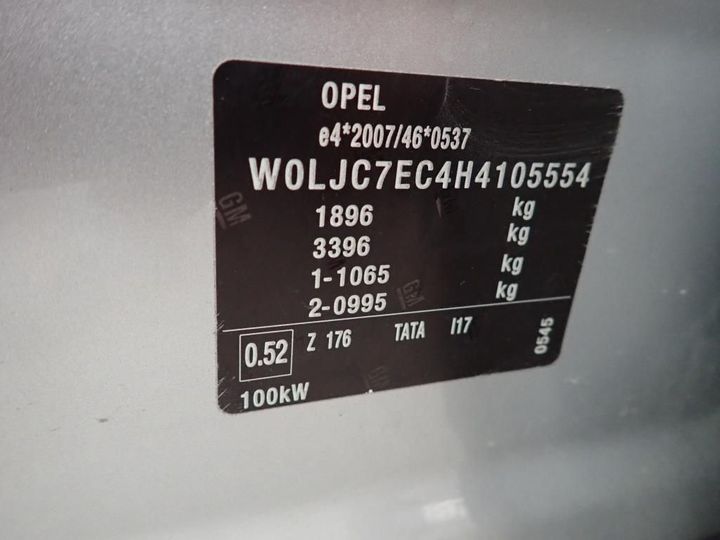 Photo 11 VIN: W0LJC7EC4H4105554 - OPEL MOKKA X 